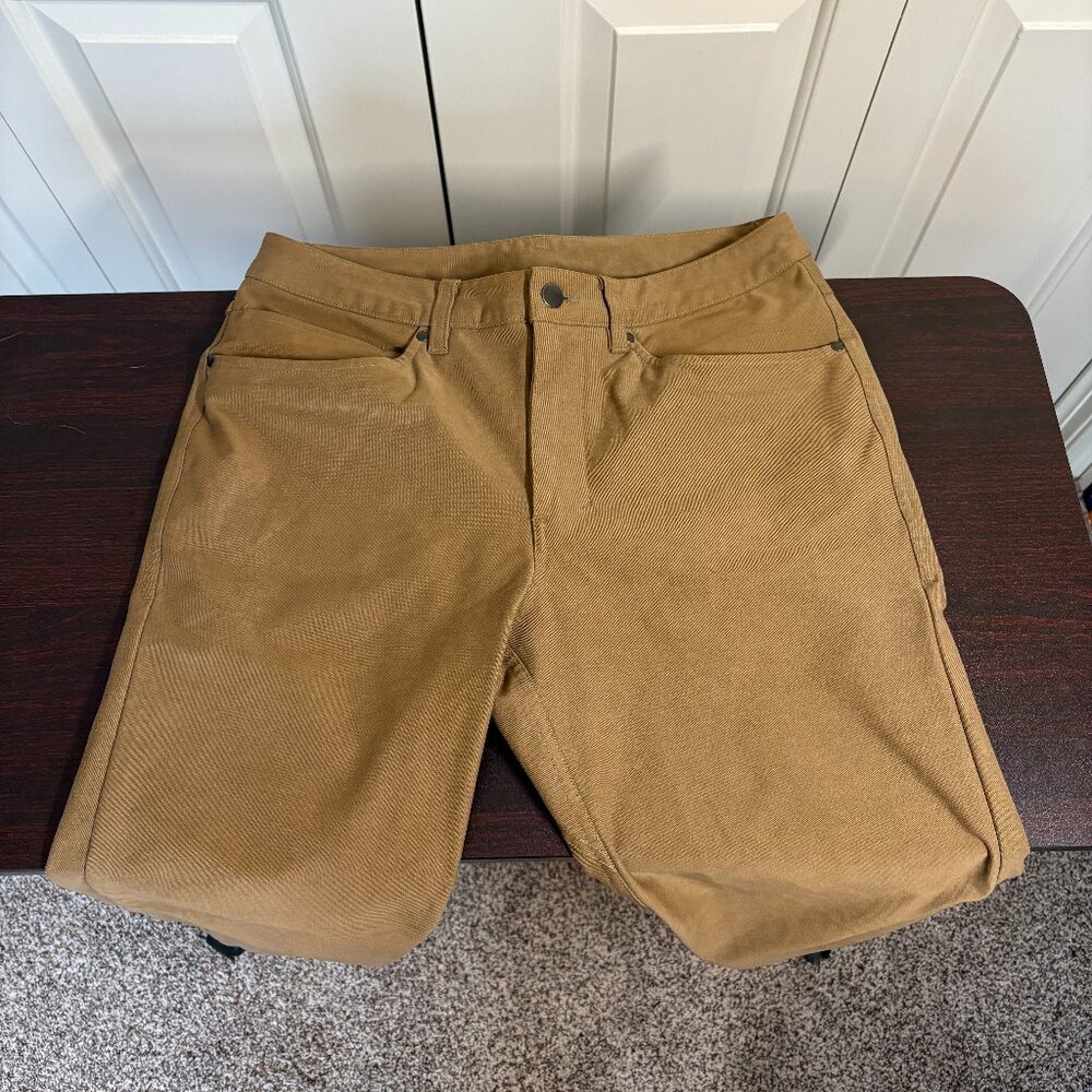 lululemon Men's Slim Fit ABC Pant - Dark Khaki, 30x30